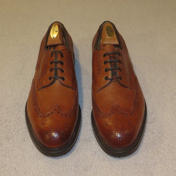 Edward Green Borrowdale Brown Utah Leather Brogues 11E 72 Last NWOB